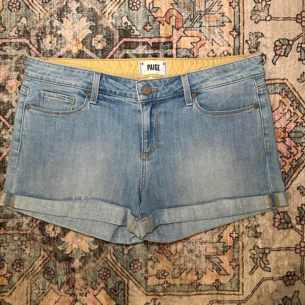 Paige Jimmy Jimmy Denim Shorts (29)